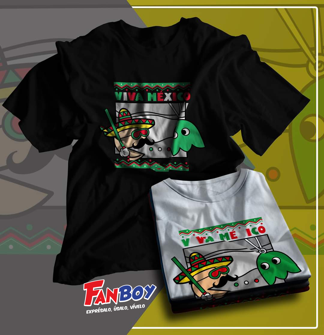 Playera Pacman Piñata estilo mexicano, divertida y colorida con diseño cultural único.